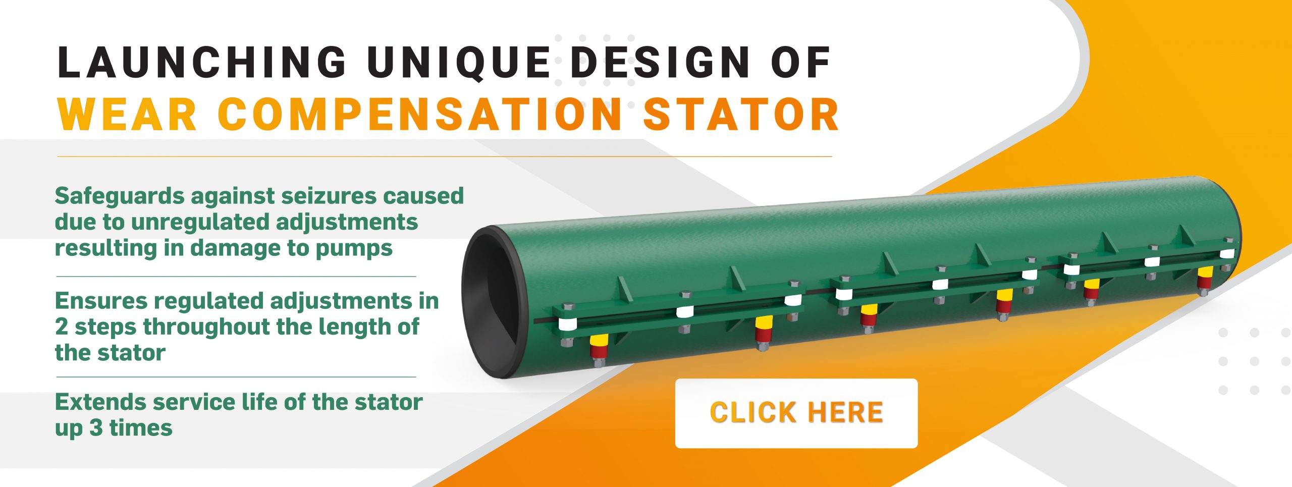 Wear Compensation Stator Banner